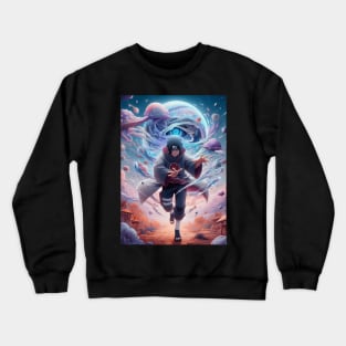 Itachi casting genjutsu 4th edition Crewneck Sweatshirt